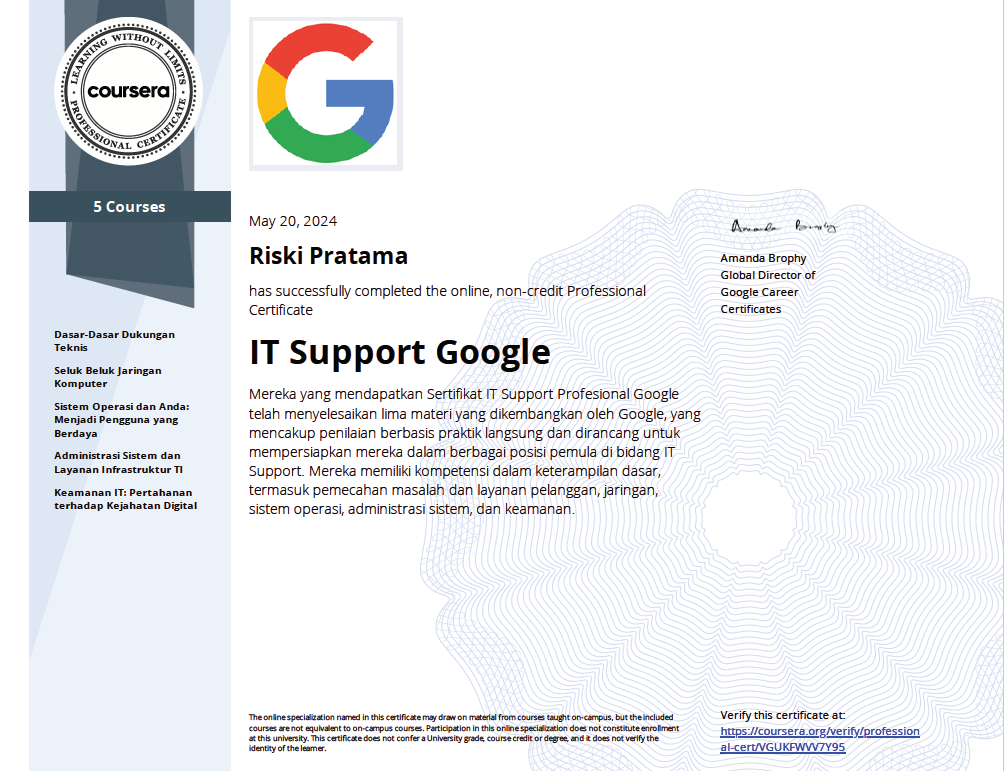 Certificate 2